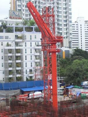 China 34m Concrete Placement Boom , Concrete Placing Equipment Stable Operation for sale