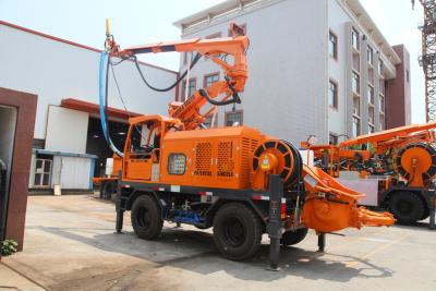 China KC2012W Concrete Spraying Machine , Concrete Pump Sprayer Long Reach Spray Boom for sale