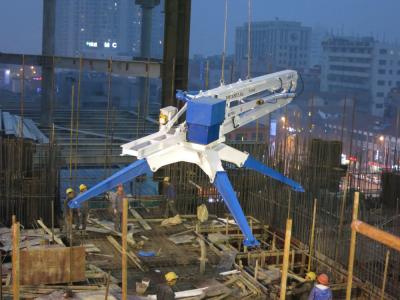 China 2x1600kgs Spider Concrete Placing Boom HG21 21m Radius Of Placing Boom for sale