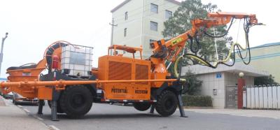 China 380V Underground Concrete Sprayer 800mm Hydraulic Cylinder Moving Distance for sale