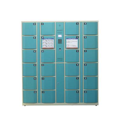 China Modern Attractive Cold Rolled Steel Smart Storage Supermarket Parcel Refrigerated Parcel Locker for sale