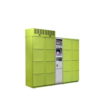 China Mordern High Quality Cold Rolled Steel Auto Refrigerated Smart Food Locker For Express for sale