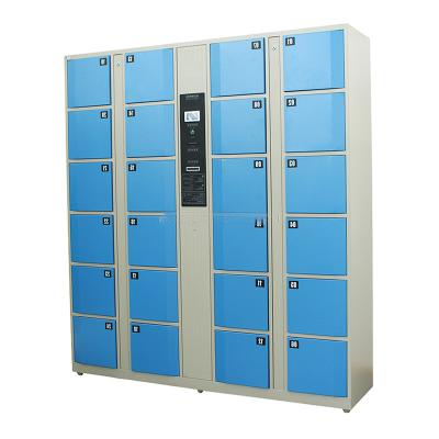 China Commercial 16 Doors Parcel Smart Delivery Waterproof Supermarket Locker For Express for sale