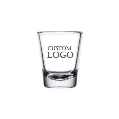 China Tequila Party Bar Blanks Viable Modern Cool Unique Sublimation Shot Glasses Custom Logo for sale