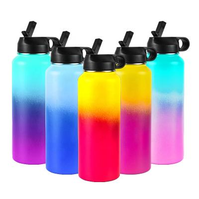 China Sport Water Bottles Stainless Steel Vial Water Sustainable Water Bottle Insulated Vacuum Flasks for sale