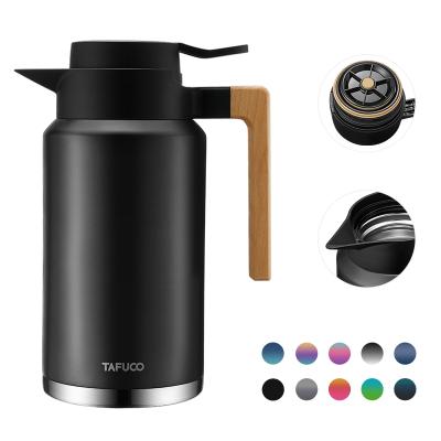 China WITH LID 1500ml Durable Coffee In-use Double Wall Stainless Steel Vacuum Flask Tumbler With Cup for sale