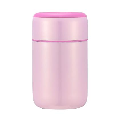 China Sustainable Professional Washing Convenient Thermos Insulated Food Jars With Collapsible Spoon for sale