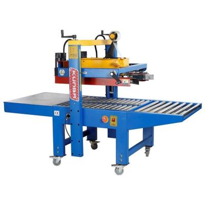 China CLOTHING 2020 Easy To Pilot Band Case Sealing Machine Top And Bottom Carton Sealer for sale