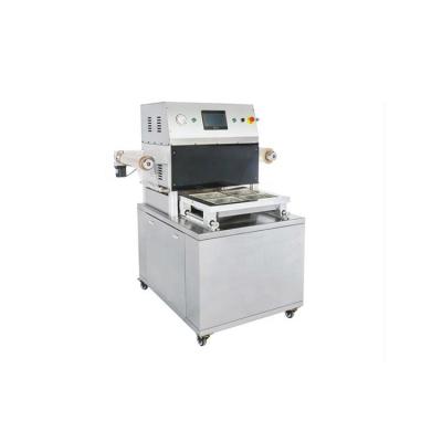 China Food Easy To Order Modified Atmosphere Packaging Machine , Vacuum Tray Sealer Map Tray Sealing Machine for sale