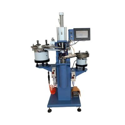 China Garment Shops Automatic Snap Button Riveting Making Assembling Machine , Automatic Snap Button Fastening Machine for sale