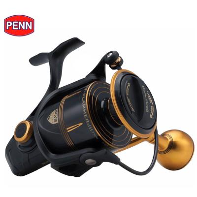 China Super Strengthen Metal Material PENN SHEET III SLAIII 3500-10500 Full Metal Spinning Reel 6+1BB Metal Body CNC Speed ​​IPX6 Sealed Saltwater Reels for sale