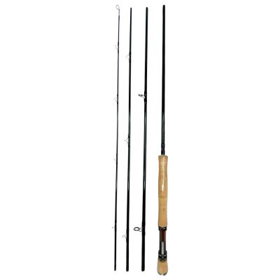 China NewBility 4 Section Durable 8\9\10ft Fly Fishing Rod Outdoor Rod Portable Carbon Fiber Fly Fishing Rods for sale