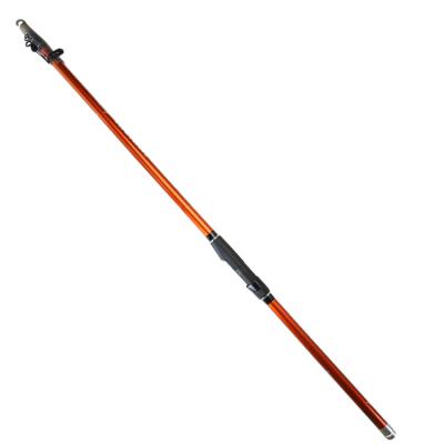 China 24TCarbon Newbility 450cm varas de pesca de carbon telescopic seawater telescopic E-glass fishing rods fishing rod for sale