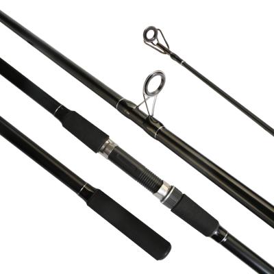 China NewBility Durable Fishing Rod Spinning Rod Carbon Fiber 3.9m 3 Sections 435g Weigh Fast Action Fishing Rod for sale