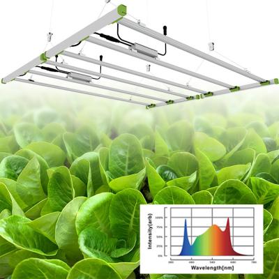 China FLOWER Full Spectrum Vege LED GROW LIGHT 1.2m x 1.2m grow area height adjustable with pulley kit for sale