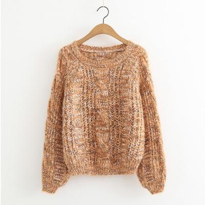 China Anti-wrinkle OEM warm yaks alpaca pullovers knit custom mohair sweater for ladies for sale