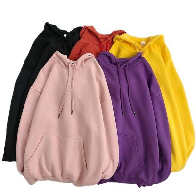 China Hangzhou aplet streetwear white anti-shrink fashion off the shoulder man custom 100% cotton kangaroo pockets crewneck beige sweatshirt for sale