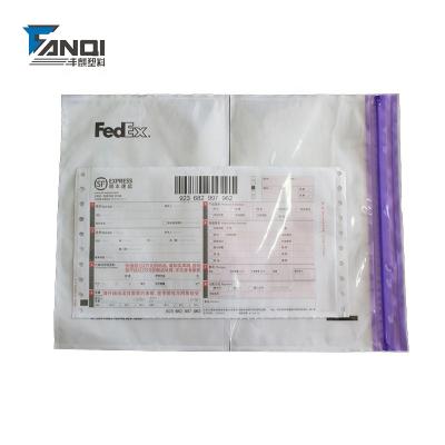 China Factory Wholesale OEM FedEx Waterproof Self Seal Poly Packing List Envelopes for sale