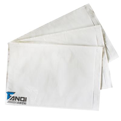 China Waterproof Transparent C5 Packages Packing List Plastic Envelope for sale