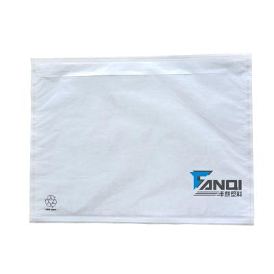 China Waterproof Eco-Friendly Poly Label Paper Mailing Envelope Packing List Envelope Mailing Mailing Bag for sale