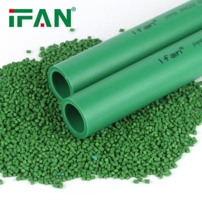 China IFAN 110MM PPR anti-corrosion high quality pure plastic water pipe for hot and cold water for sale