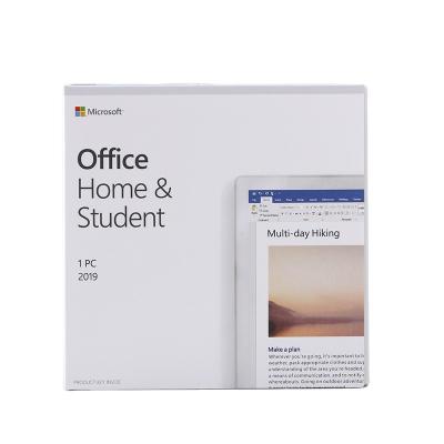 China Best Selling Microsoft Office 2019 Home Office 2019 Online Products And Student Office DVD Keys Office HS 2019 for sale