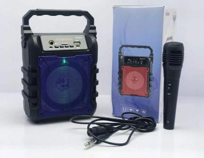 China No support LM-S409 USB TF CARD FM RADIO wireless tooth wireless speaker with torch for sale