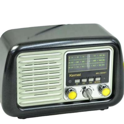 China Kemai MD1900BT FM AM Digital Display FM Digital Radio Switch 3 Band Usb Radio Fm Radio Portable Kemai Radio for sale