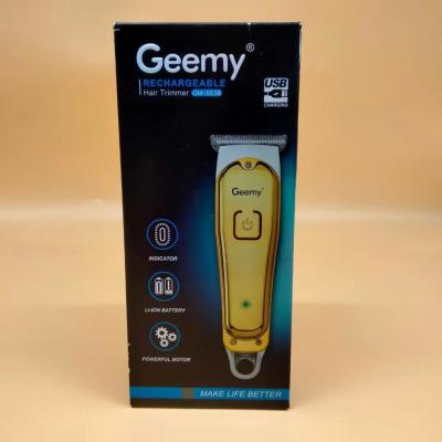 China Professional Safety Geemy GM6638 Hair Removal Appliances LCD Display All Metal Electric Amazon Hair Trimmer for sale