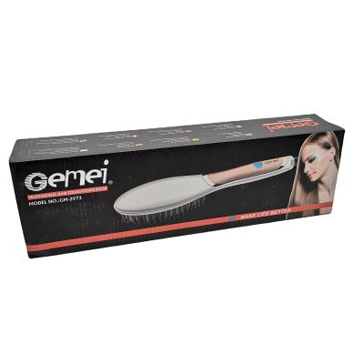 China Professional Safety Hair Straightener Brush Gemei GM2973 Hair Straightener for sale