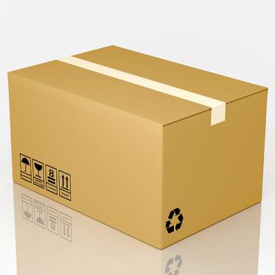 China Recycled Materials Logo White Corrugated Cardboard Shipping Custom Cardboard Boxes for sale