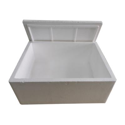 China Waterproof Custom Polystyrene Insulated Cooler Box EPS Foam Boxes For Food Delivery for sale