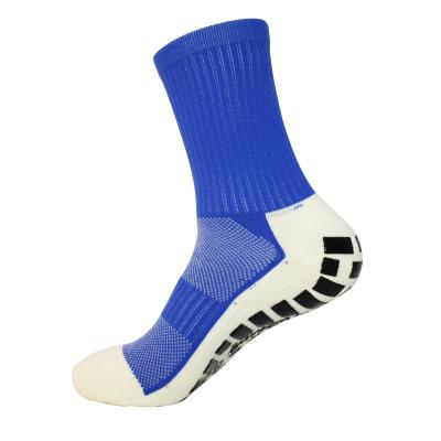 China Hot Sale Fashion Sport Antibacterial Running Men Anti Slip Tube Trampoline Socks for sale