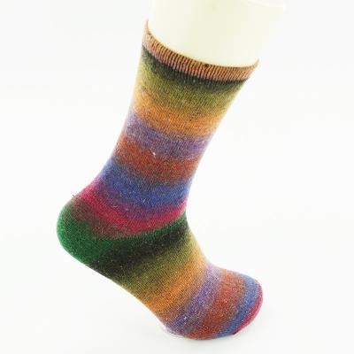 China Anti-Fault Outstanding Quality Colorful Wool Socks Women Merino for sale