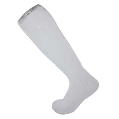 China Anti-Fault White Long Knee High Dress Socks For Sublimated for sale