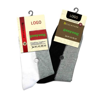 China Sustainable Custom Packaging Socks Tag for sale