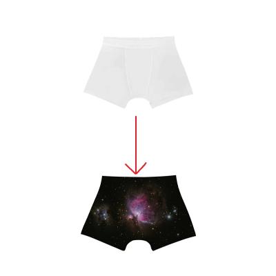 China BOXER INSTRUCTIONS Customized Design Mens Underwear Sublimation Boxer Blank for sale