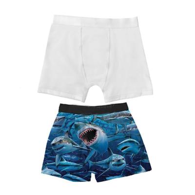 China Breathable White Blank Sublimation Mens Boxer Underwear for sale