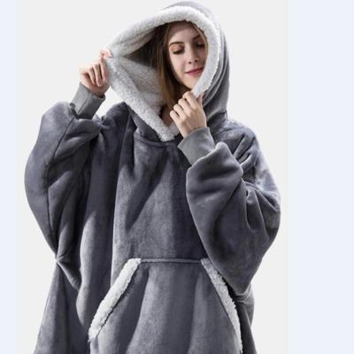 China Plus Size OEM/ODM Accept Customized Women Casual Oversized Winter Long Sleeve Loose Sweater Hoodie for sale