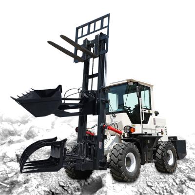 China Building Material Stores 4x4 Forklift All Rough Terrain Price for sale