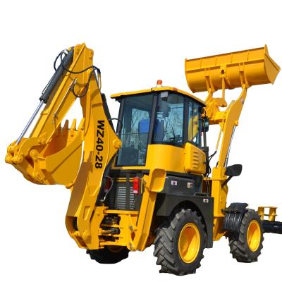 China Construction material shops mini loaders 1000kg hydraulic diggers and mini excavator bucket backhoe loader excavator for sale