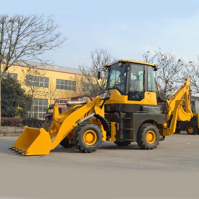 China Construction Material Shop China Contract Garden Backhole Loader 2.5 Ton Backhoe Loader Mini Excavator Price For Sale for sale