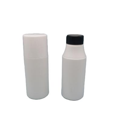 China Plastic Cosmetic Nail Polish Remover Bottle Plastic Bottles 100ML Empty White for sale