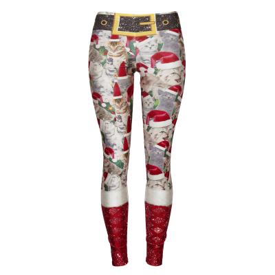 China Antibacterial Custom Made High Quality Women Leggings With Custom Print And Logo for sale