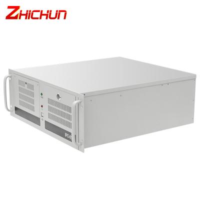 China LGA1151 Intel B150 Chipset 4U Standard Rack PC Industrial Embedded Computer with 2*LAN 8*USB 1*COM 1*VGA 2*HD 426mm*483.4mm*173.6mm for sale