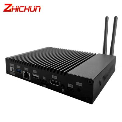 China For Fanless Industrial Business Computer G300-RK3288 Dual LAN 4* RS232 COM 2* HD Android Mini PC for sale