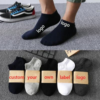 China YL QUICK DRY Socks For No Show Mens Designer Logo Socks Cheap Soft Cotton Ankle Summer Men's Custom Socks for sale