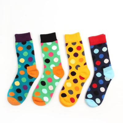 China Factory Antibacterial Mens Sock China Colorful Fashion Happy Socks for sale