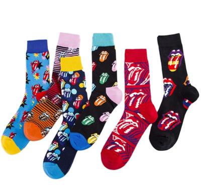 China YUELI OEM QUICK DRY Wholesale Custom Unique Tube Socks Women's Fashion Sock for sale