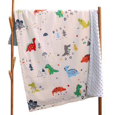 China Super Soft Anti-bacteria Throws Baby Blanket For Kids Cartoon Skin-friendly And Keep Warm Unique Design Baby Cotton Blanket for sale